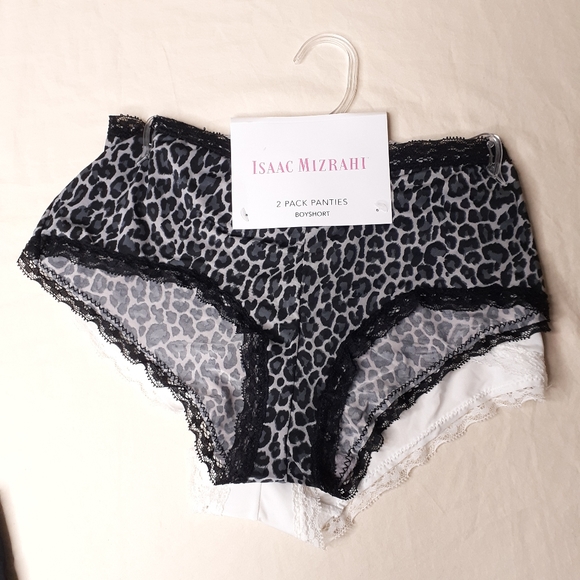 4 pairs Isaac Mizrahi Boyshort Panties - Picture 3 of 9